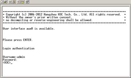 图2-9-AAA认证登录界面-H3C.bmp