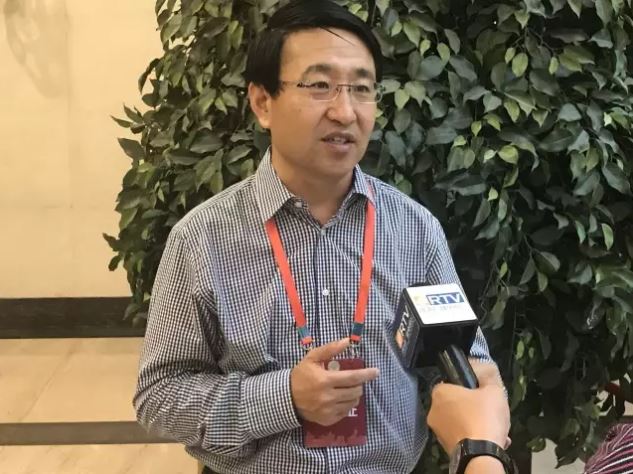 新华三集团总裁兼CEO于英涛接受媒体采访