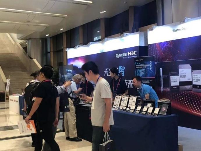 H3C and WDC attend the 2019 Flash Memory World.
