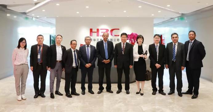 MIDA Delegation visits H3C for communication