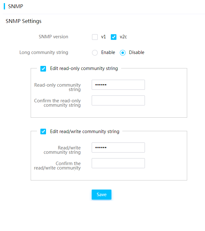 Support - 04-H3C SNMP Configuration Examples- H3C