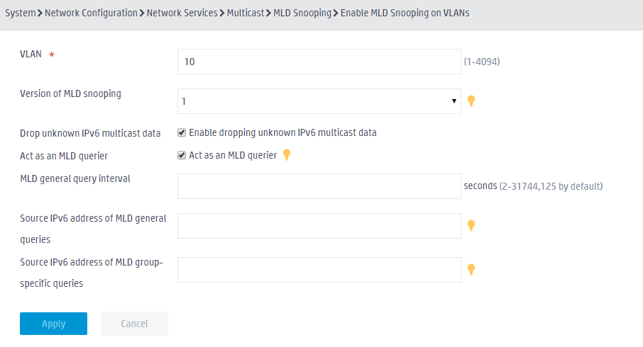 Support - 19-MLD Snooping Configuration Example- H3C