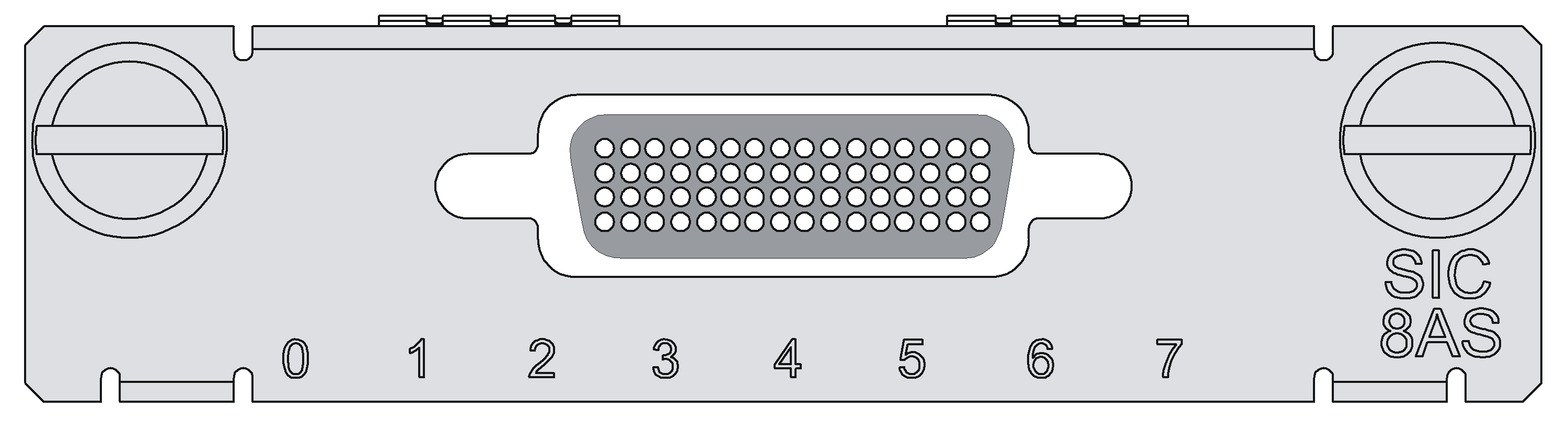 SIC-8AS+口
