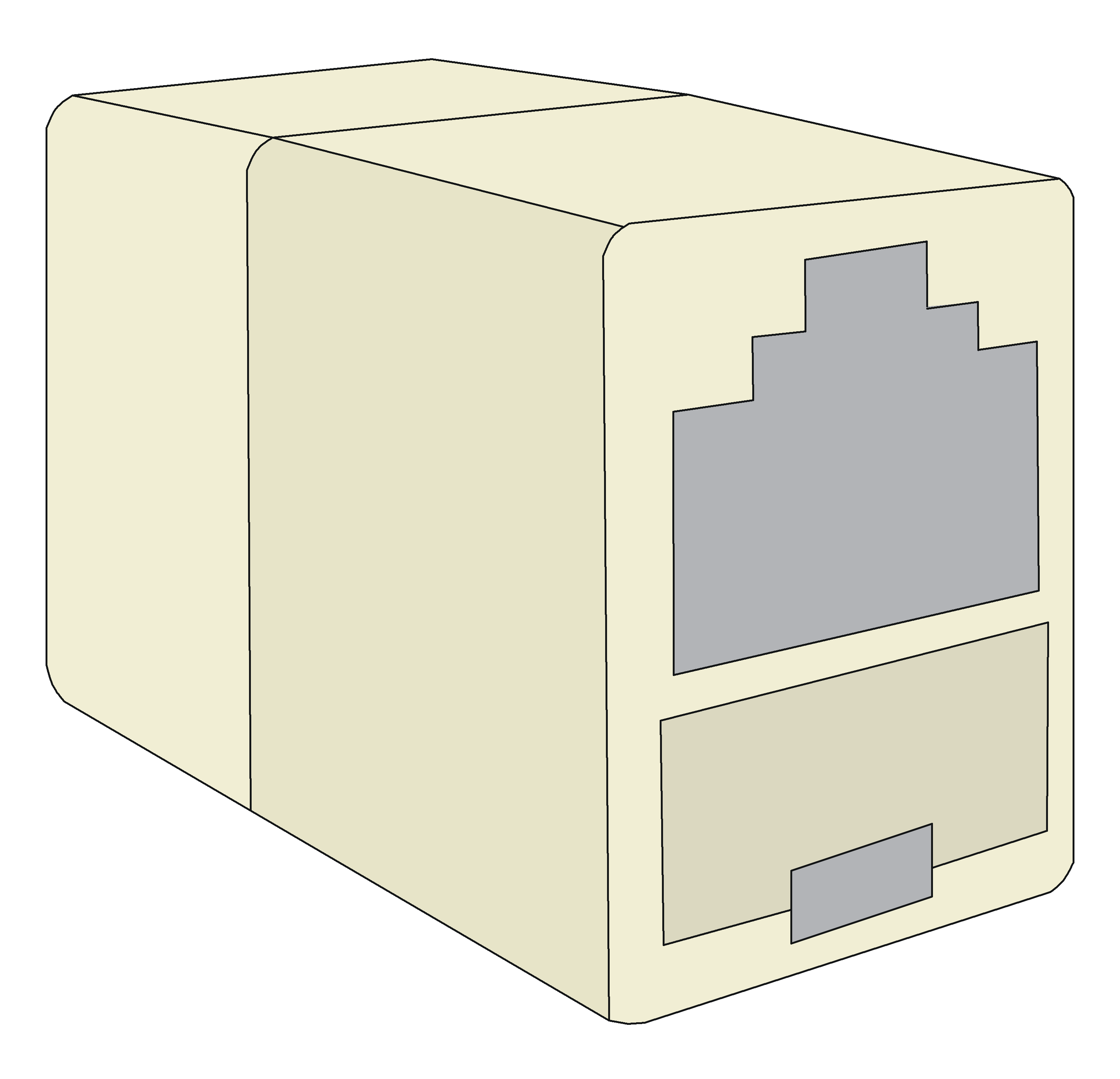 图十八 RJ45连接器