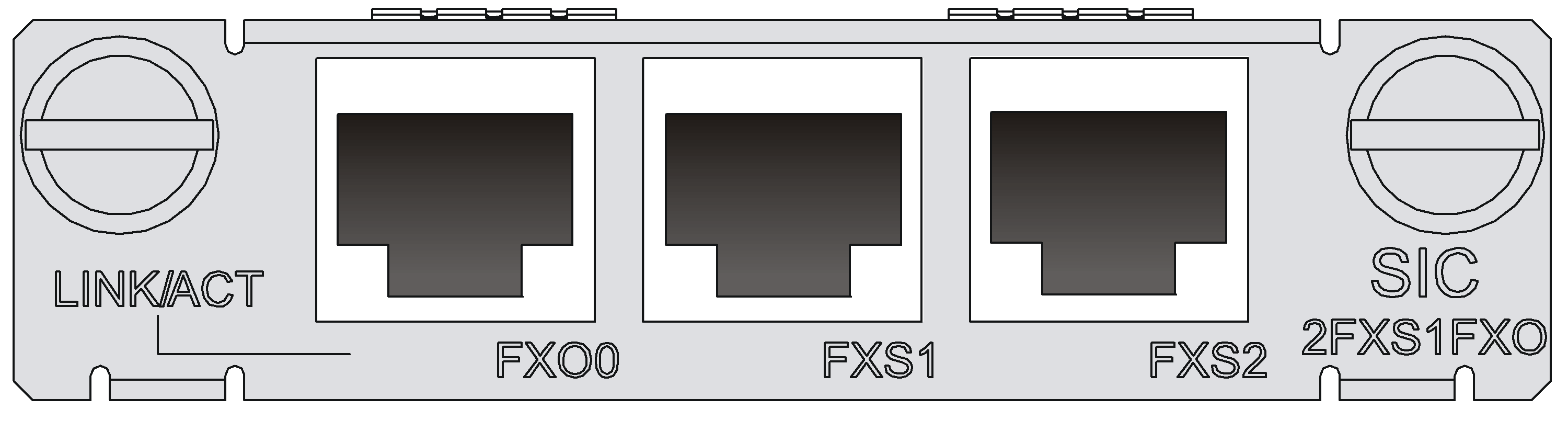 SIC-2FXS1FXO+口